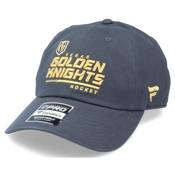 Vegas Golden Knights Authentic Pro Locker Room Unstructured Adjustable Cap Carbon-OS