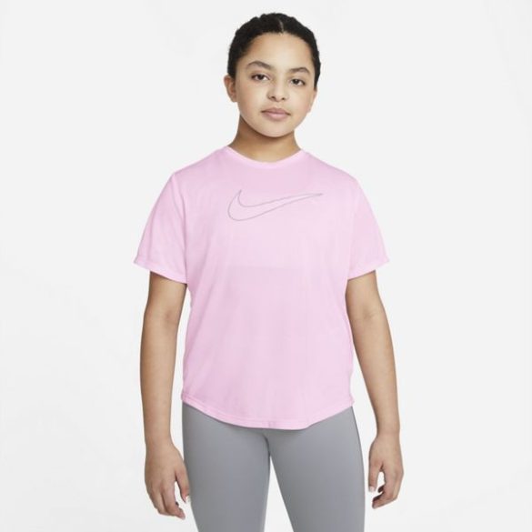 Nike Dri-FIT One Big Kids' (Girls') Short-Sleeve Top