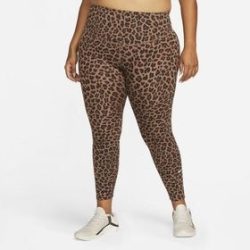 Nike Dri-FIT One Women's Mid-Rise Printed Leggings