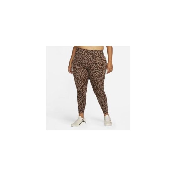 Nike Dri-FIT One Women's Mid-Rise Printed Leggings