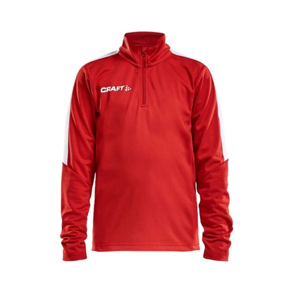 CRAFT PROGRESS HALFZIP LS TEE JR