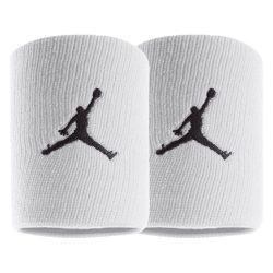 JORDAN JUMPMAN WRISTBANDS WHITE/BLACK
