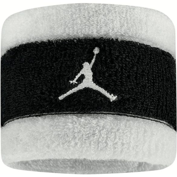 JORDAN M WRISTBANDS 2 PK TERRY WHITE/BLACK/WHITE