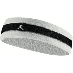 JORDAN M HEADBAND TERRY WHITE/BLACK/WHITE