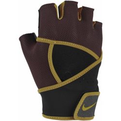   NIKE WOMEN'S GYM PREMIUM FITNESS GLOVES EL DORADO/BLACK/WHEAT LG
